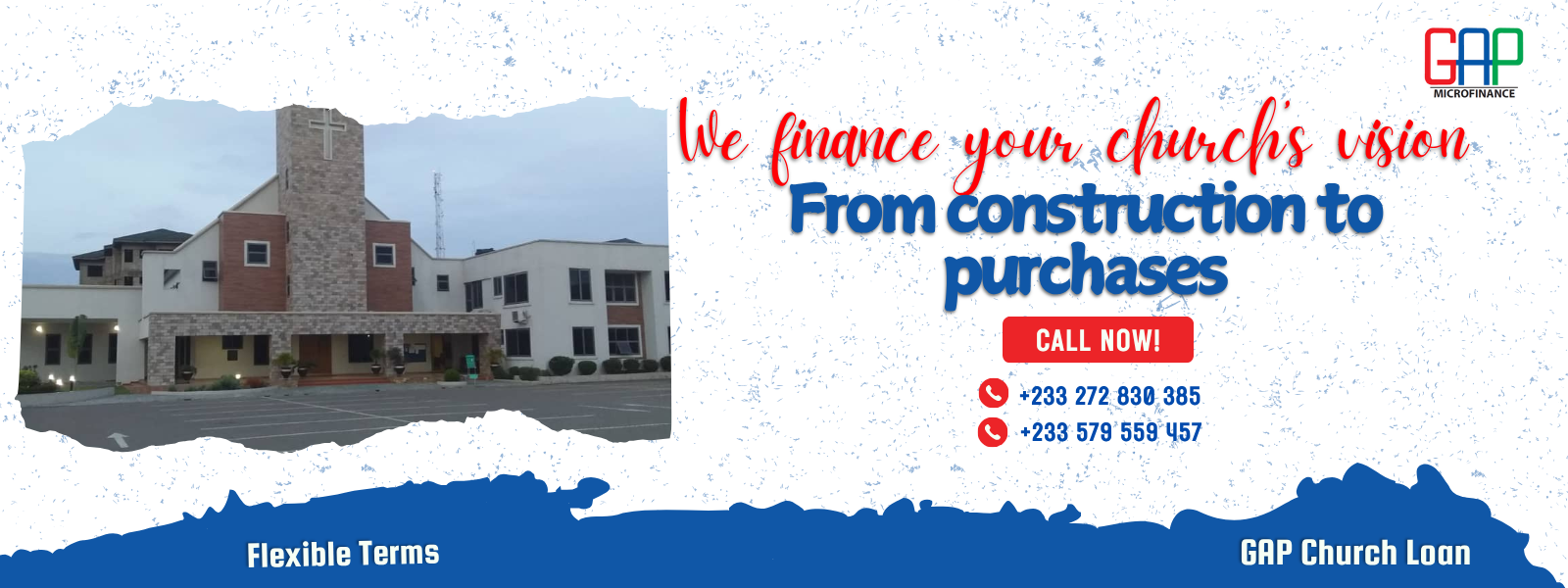 We finance your church’s vision